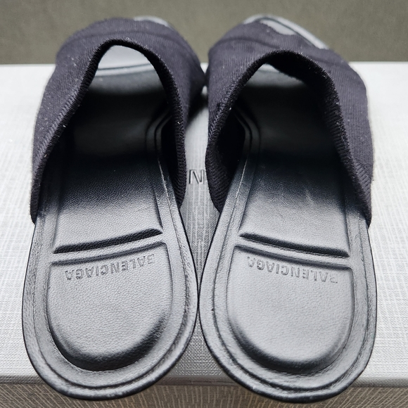 Balenciaga 40mm heel stretch mule sandals 🖤 - Picture 10 of 14